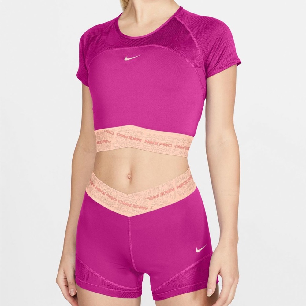 NWT Nike Dri Fit Crop Top